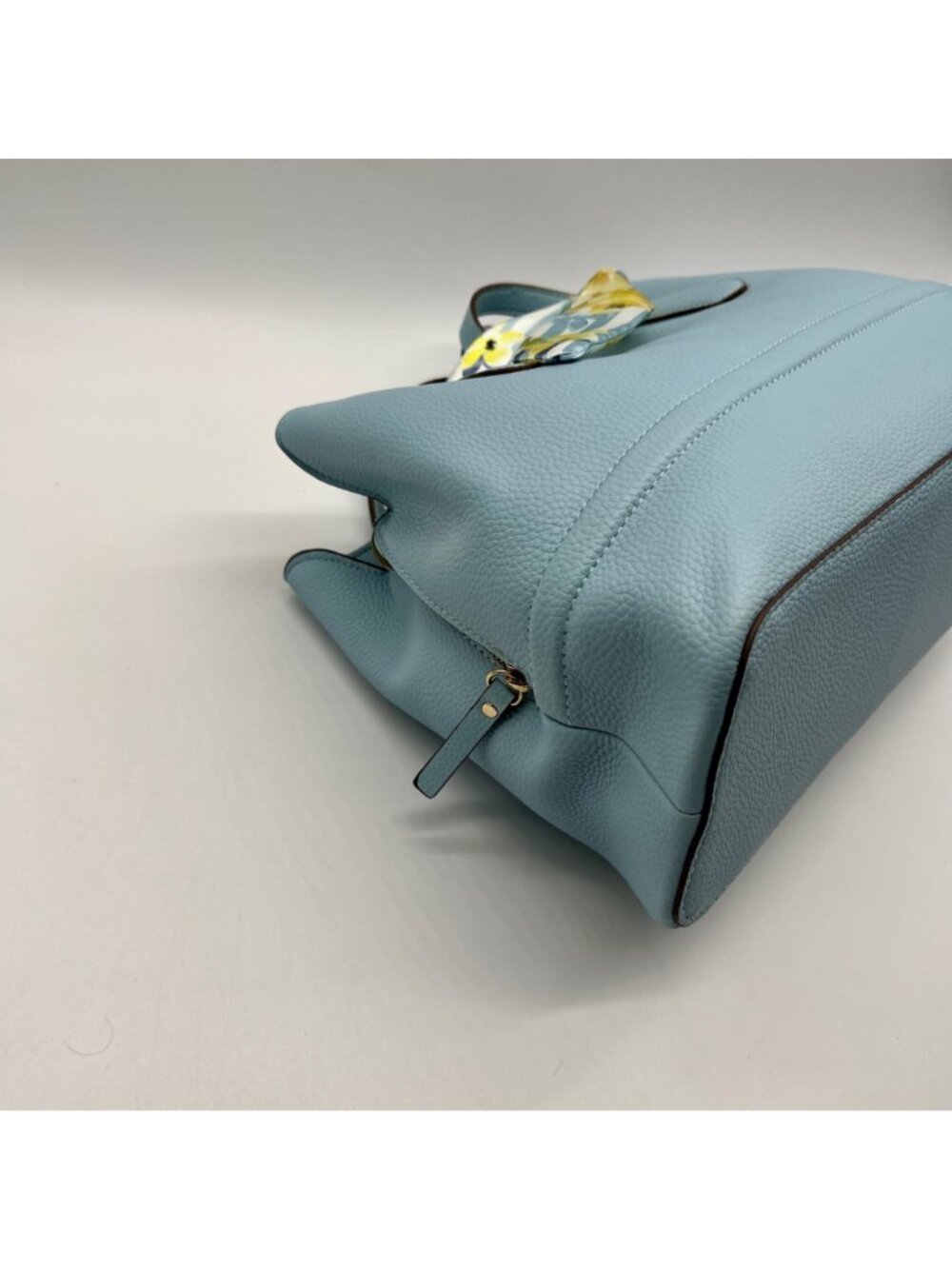 Nanette Lepore Ice Blue Kassandra Triple Section Shoulder Bag - Picture 7 of 10
